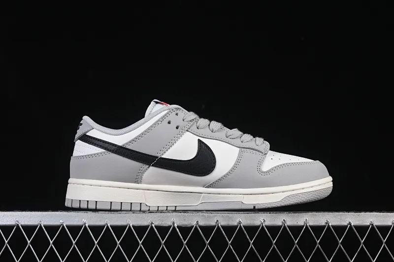 All categories Nk SB Dunk series Nk SB Dunk Low low-top sneakers Nike SB Dunk Low white, black and gray low-top casual sneakers IB3079-101
